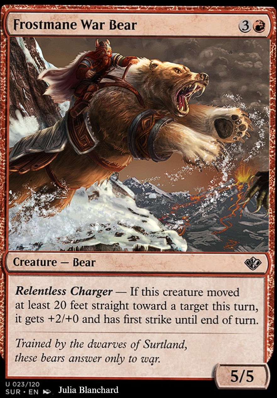 Armored Bear TCG Card