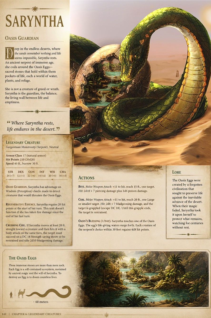 Serpent Book Illustration