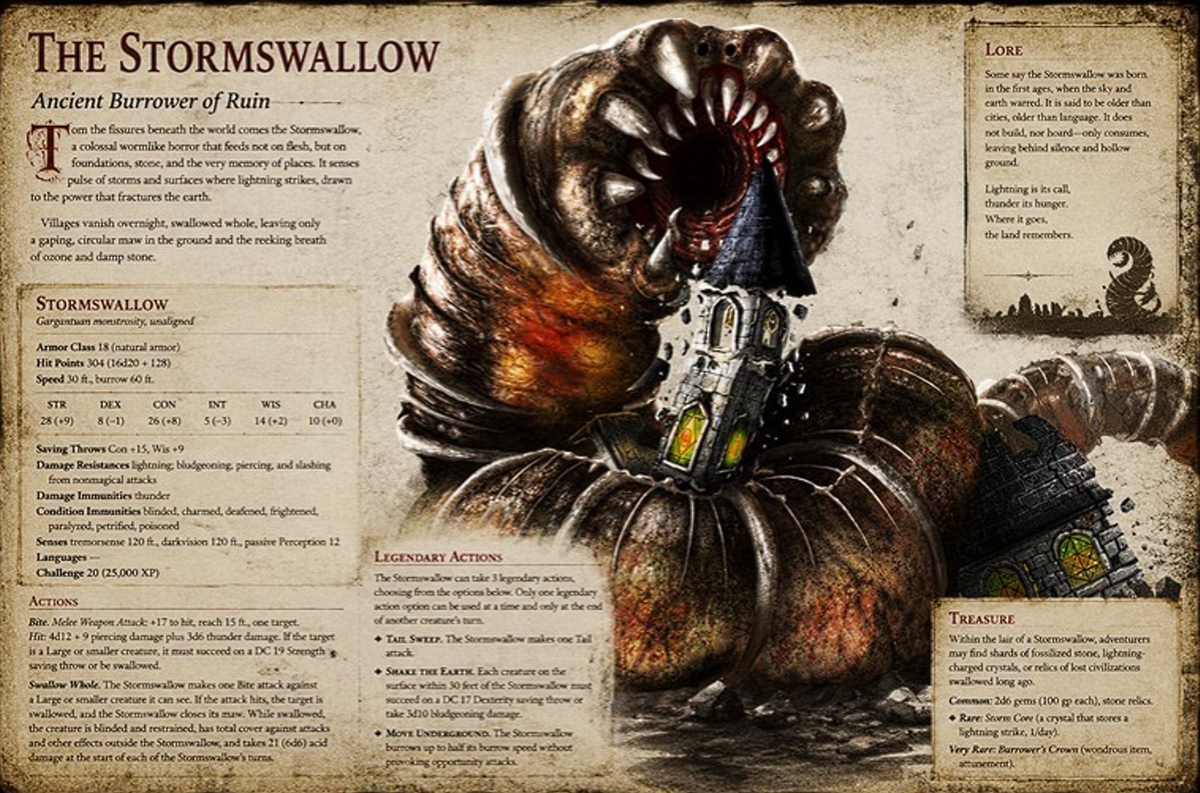Sandworm Book Illustration
